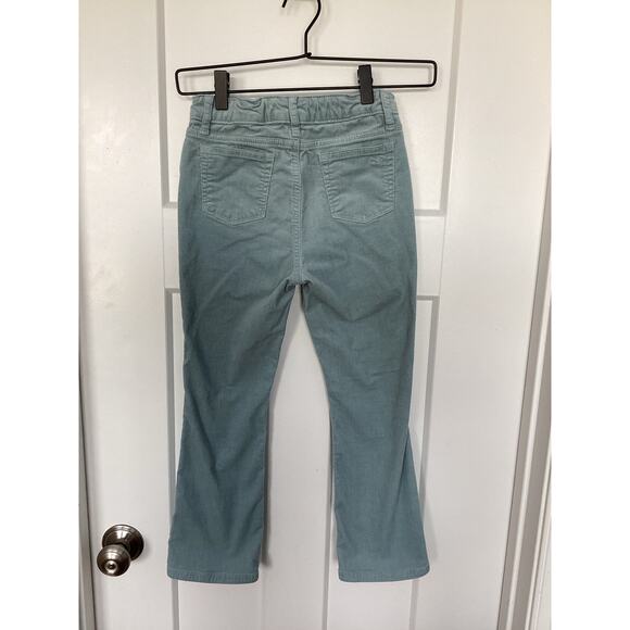 Vineyard Vines Girls Corduroy Flare Pants Preppy‎ Classic Retro Sage Blue Size 8 - Picture 5 of 12